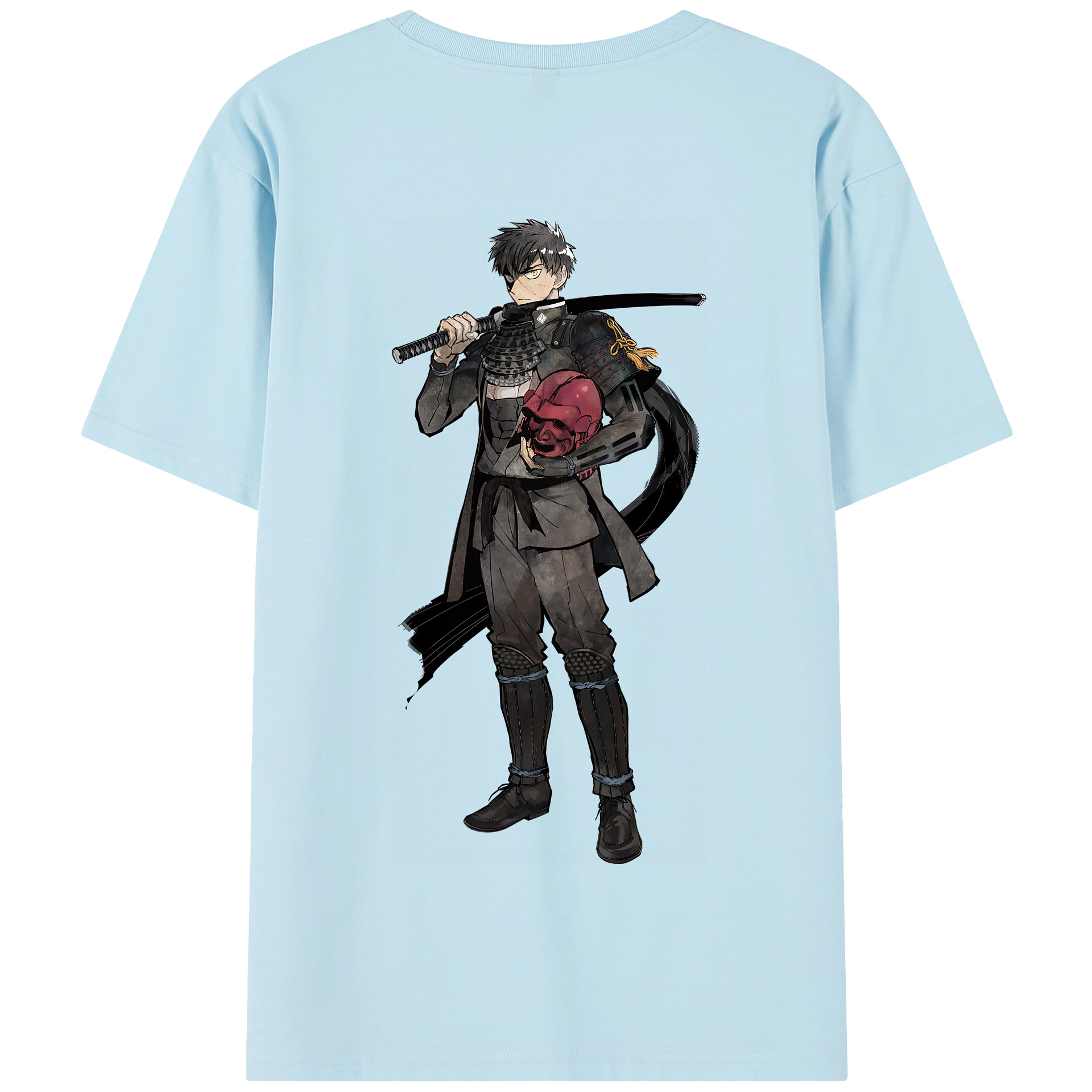 （画像用） 刀剣乱舞 Touken Ranbu 綿100％半袖Tシャツ（背面プリント）